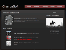 Tablet Screenshot of charruasoft.com